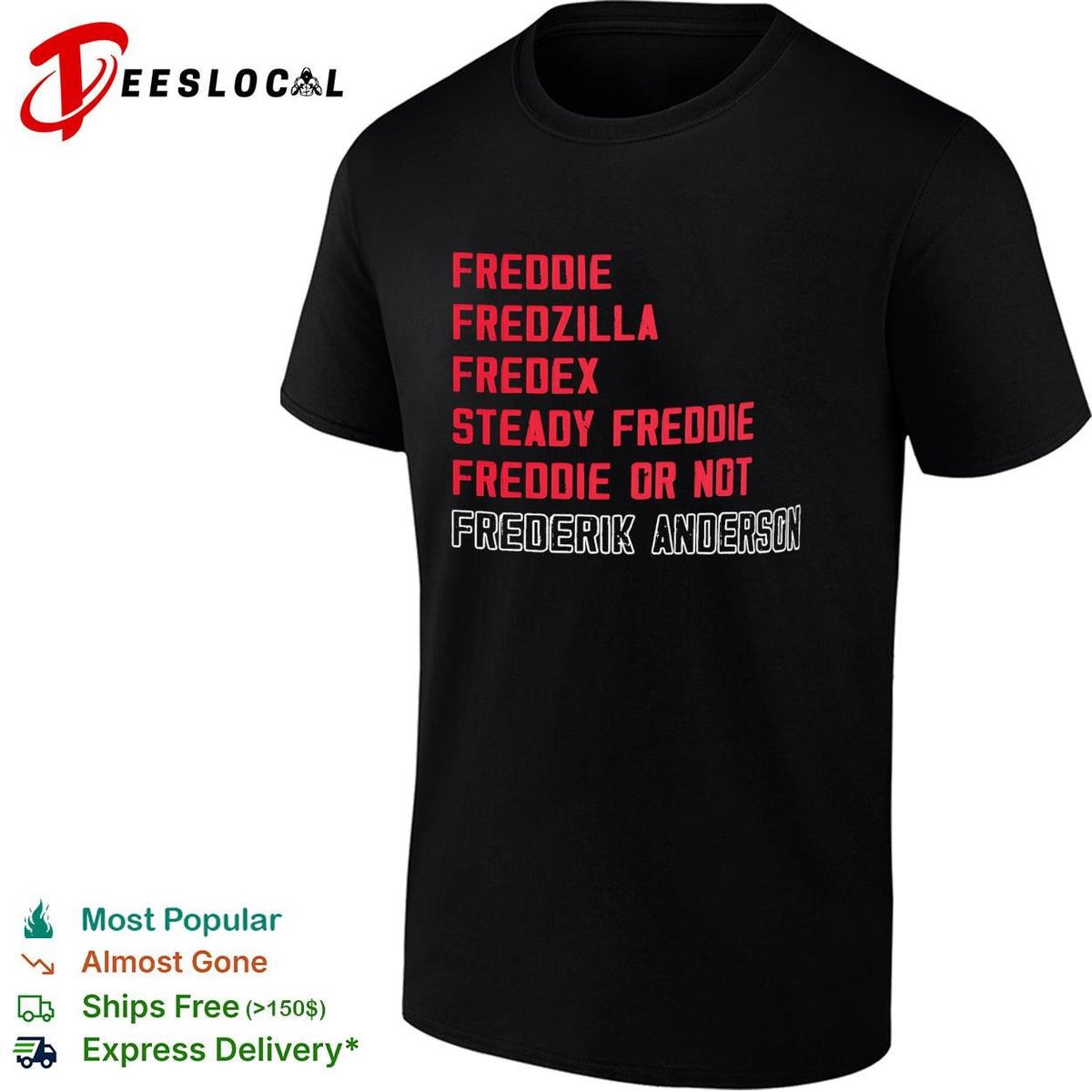 Freddie Fredzilla Fredex steady Freddie Frederik Anderson Carolina Hurricanes shirt