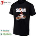 OG Anunoby 8 SLAM Believe a hero rises in Gotham Knicks fan poster shirt