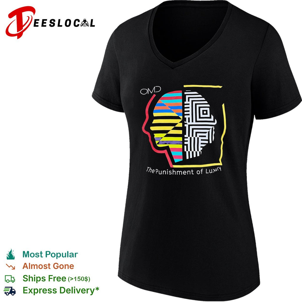 OMD The Punishment of Luxury synthpop band shirt