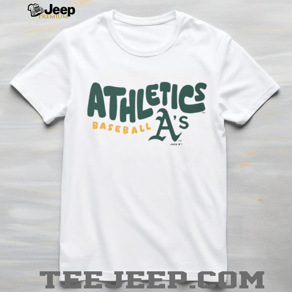 Oakland Athletics Baseball A’s Logo Oatmeal Heather T shirt