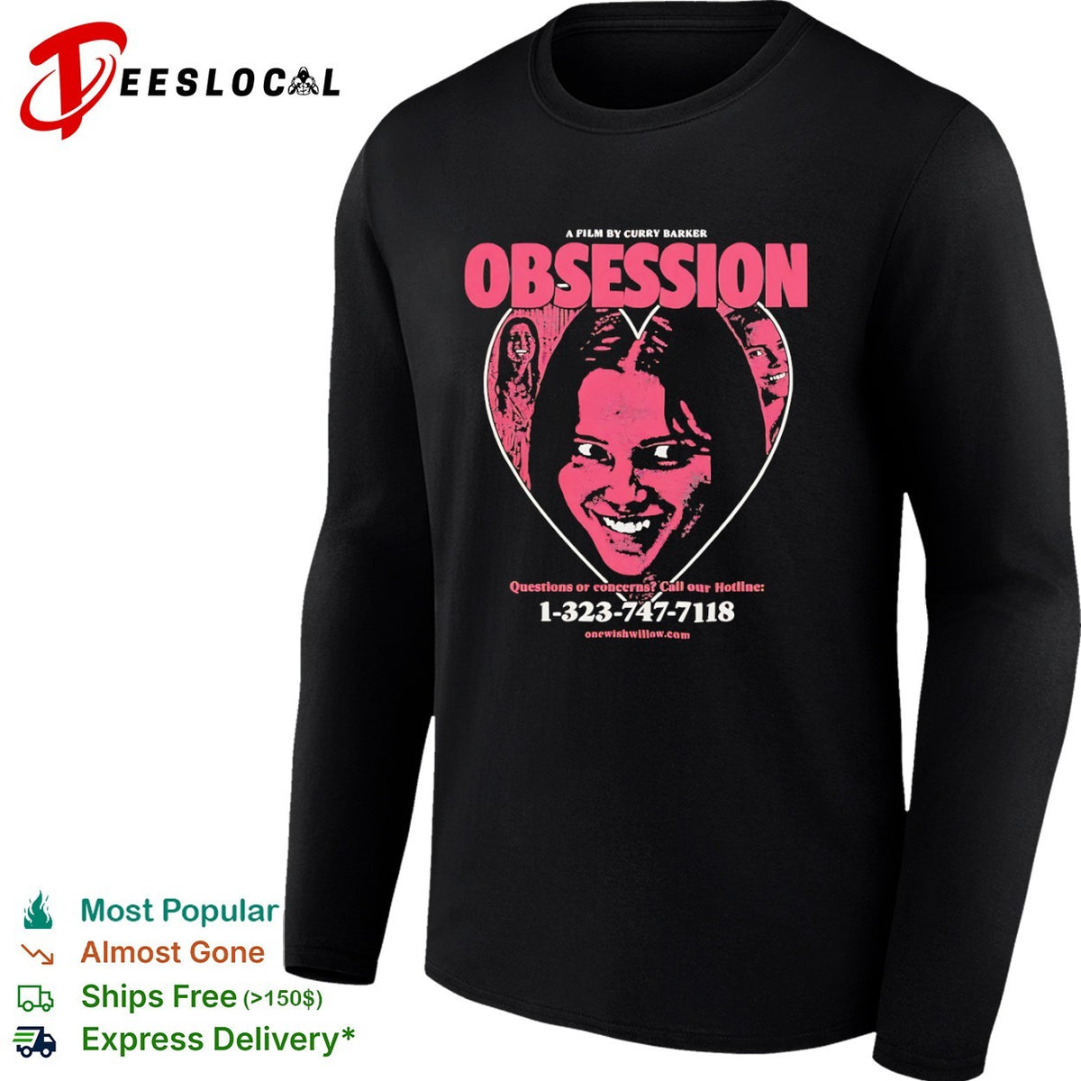 Obsession A Film by Curry Barker onewishwillow shirt