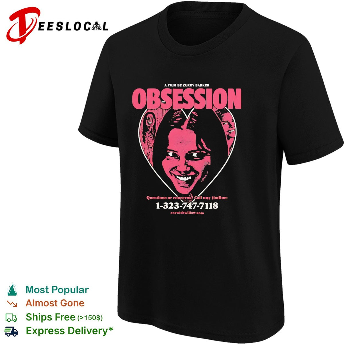 Obsession A Film by Curry Barker onewishwillow shirt