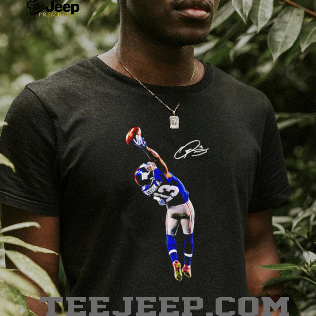 Odell Beckham Jr. New York Giants OBJ Homecoming shirt