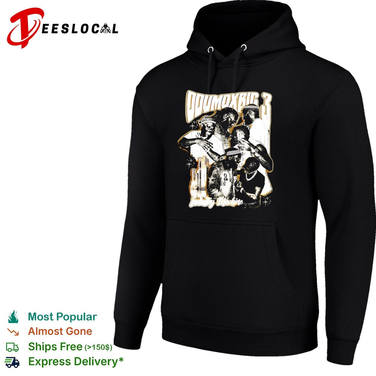 Odumodublvck 3 industry machine artist collage shirt