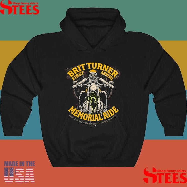 Blackberry Smoke First Annual Brit Turner Memorial Ride Shirts