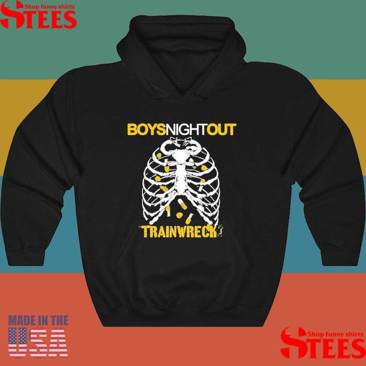Boys Night Out Trainwreck Rib Cage Shirts
