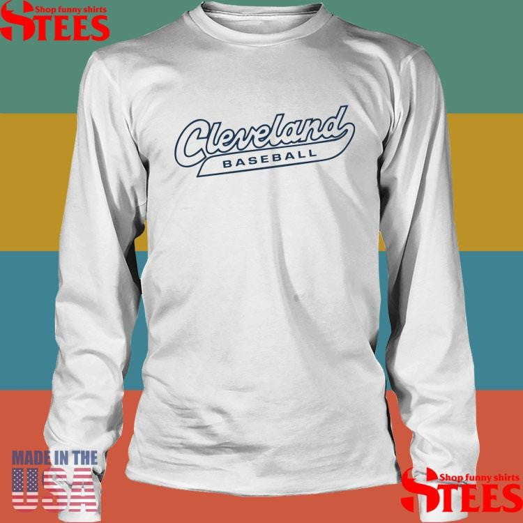 Cleveland Baseball Script Shirts