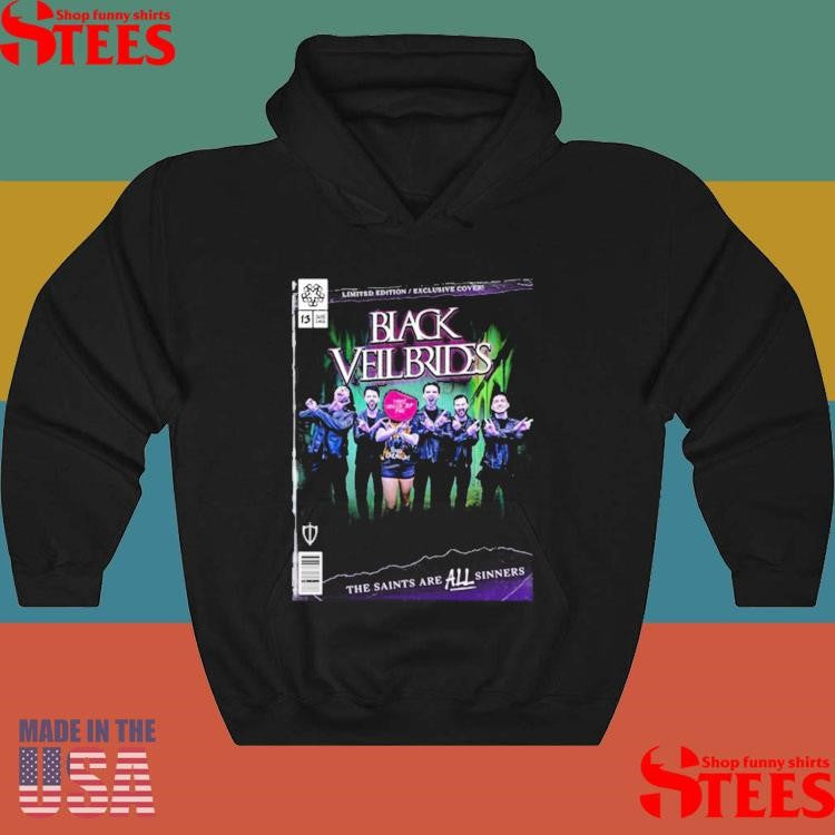 Edition Exclusive Cover Black Veil Brides The Saints Are All Sinners Shirts