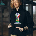 FIFA World T Shirt 2026 Trophy & Host Colors T Shirt