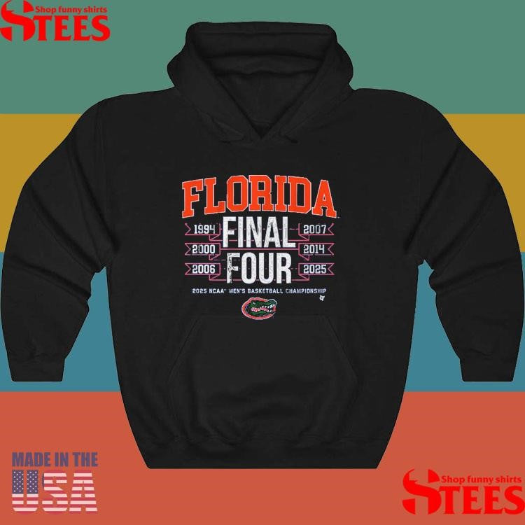 Florida Basketball All-time Final Four 2025 Ncaa Basketball Championship Shirts