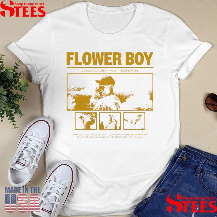 Flower Boy Studio Album By Tyler The Creator Tyler The Creator Shirts