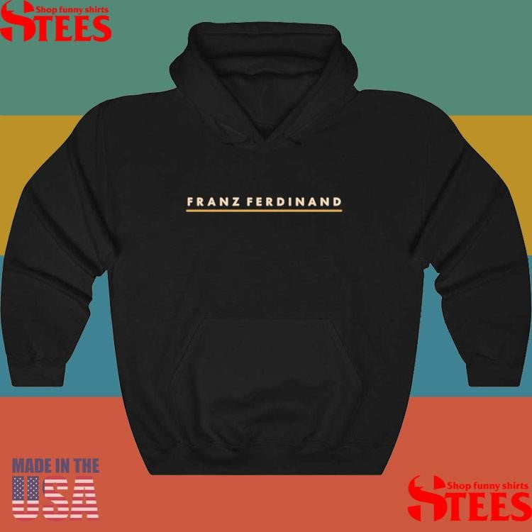 Franz Ferdinand Black Logo Shirts