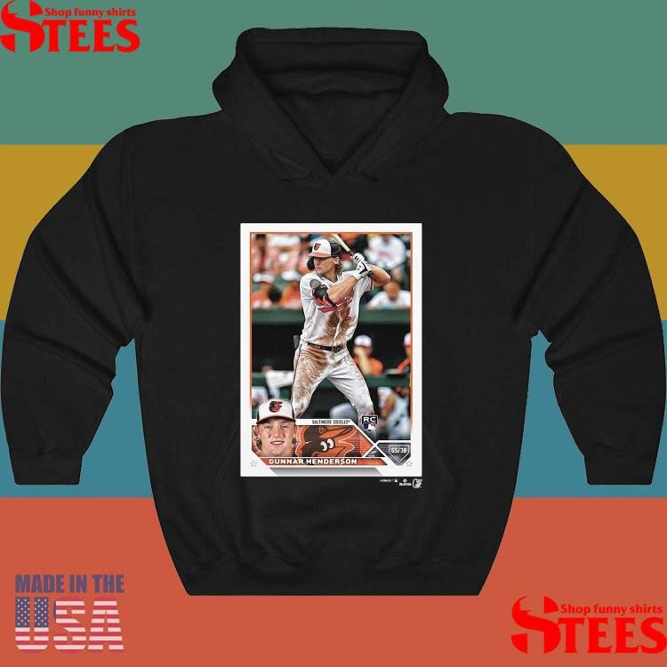 Gunnar Henderson Baltimore Orioles 2023 Topps Baseball Card Player Shirts