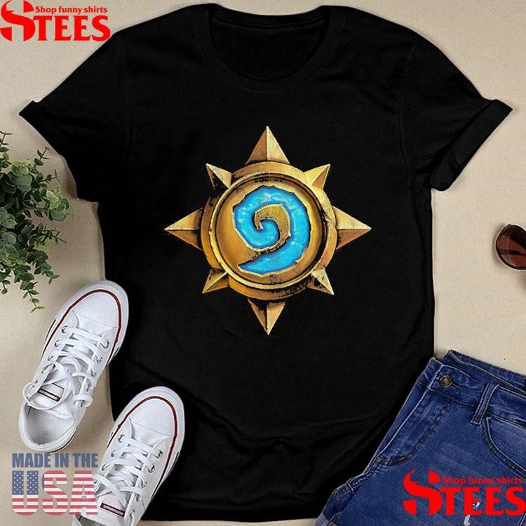Hearthstone Distressed Icon Blizzard Gear Shirts