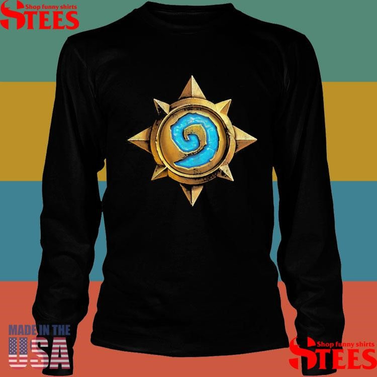 Hearthstone Distressed Icon Blizzard Gear Shirts