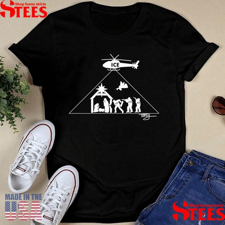 Ice Cold Christmas Topsy T-shirt