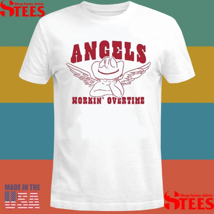Luke Combs Angels Workin’ Overtime Shirts
