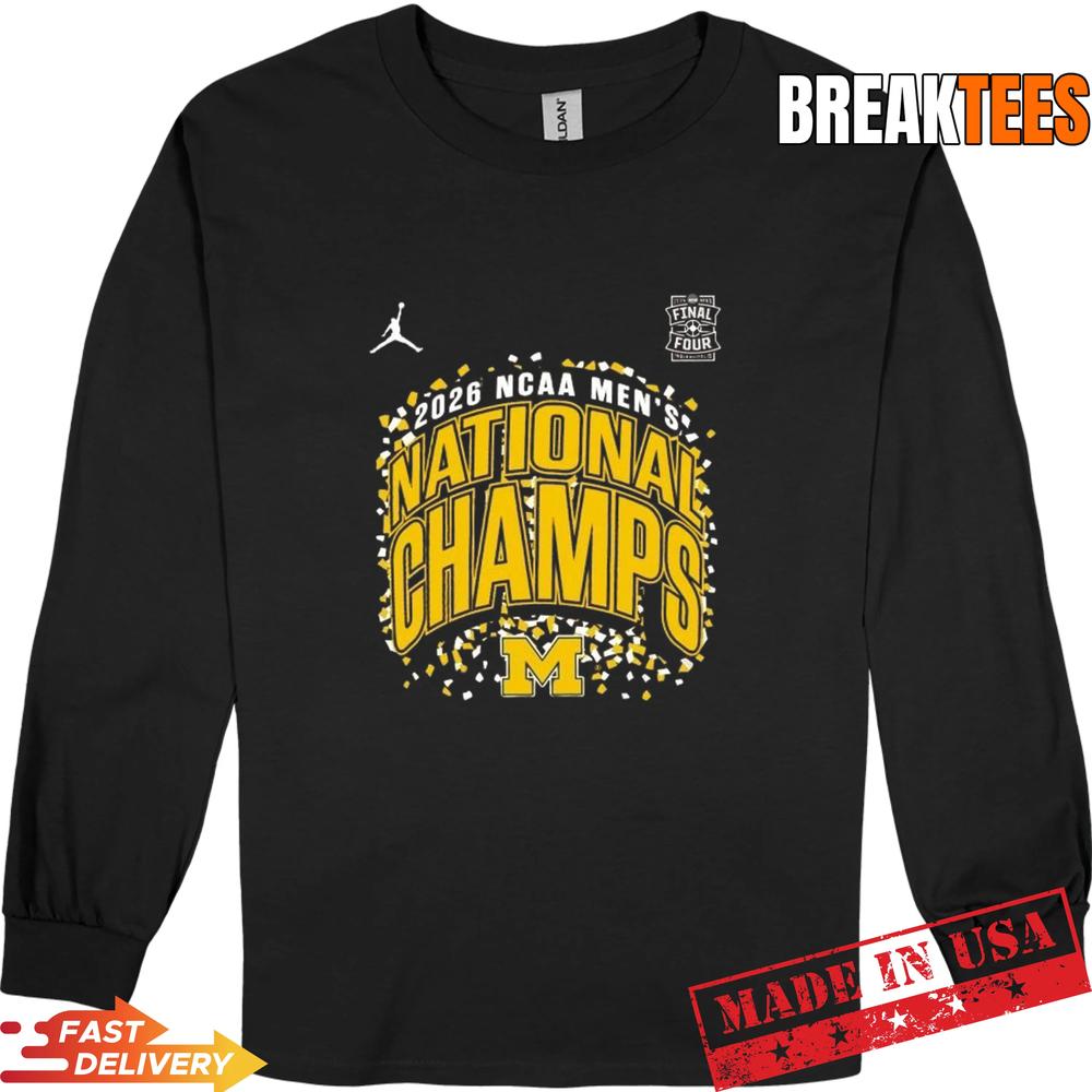 Michigan Wolverines Men’s Basketball 2026 National Champions Shirt