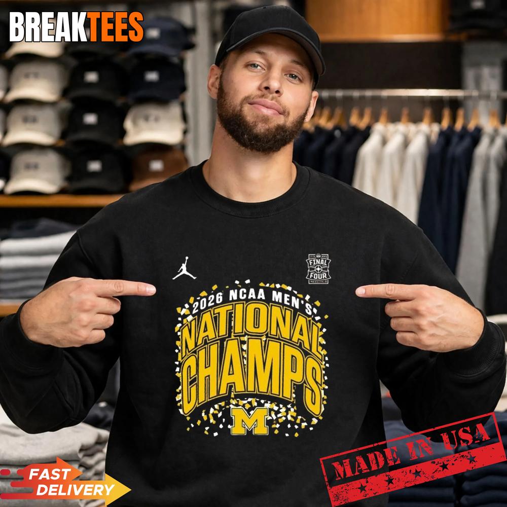 Michigan Wolverines Men’s Basketball 2026 National Champions Shirt