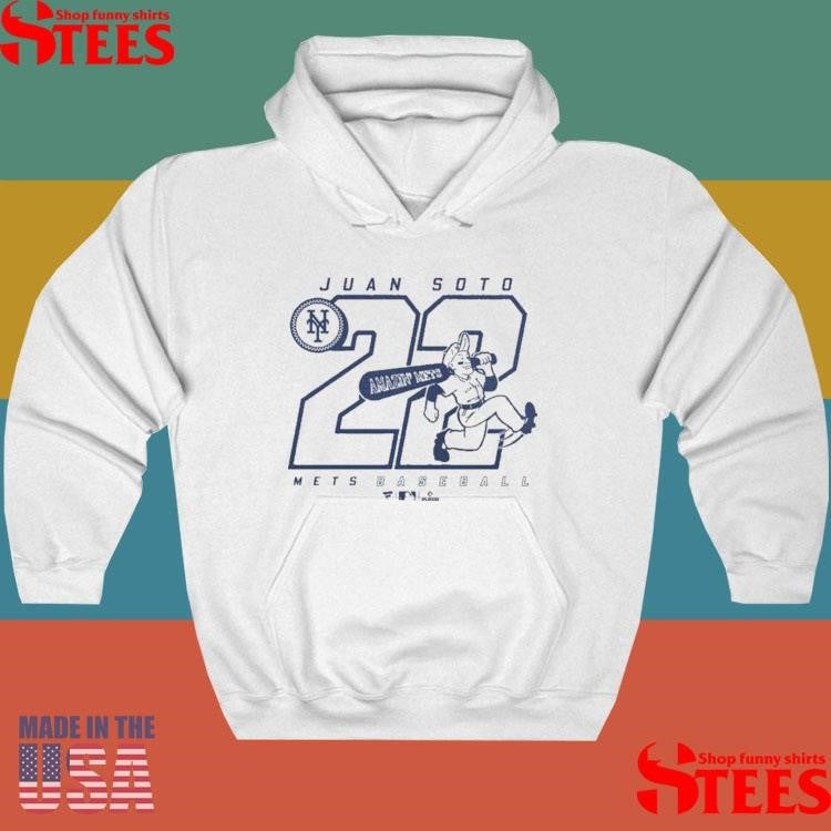 New York Baseball Mets Juan Soto Heather Gray Player Shirts