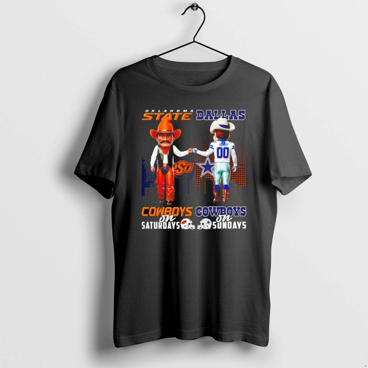 Official Osu Cowboys On Saturdays Dallas Cowboys On Sundays Mascot Chriast