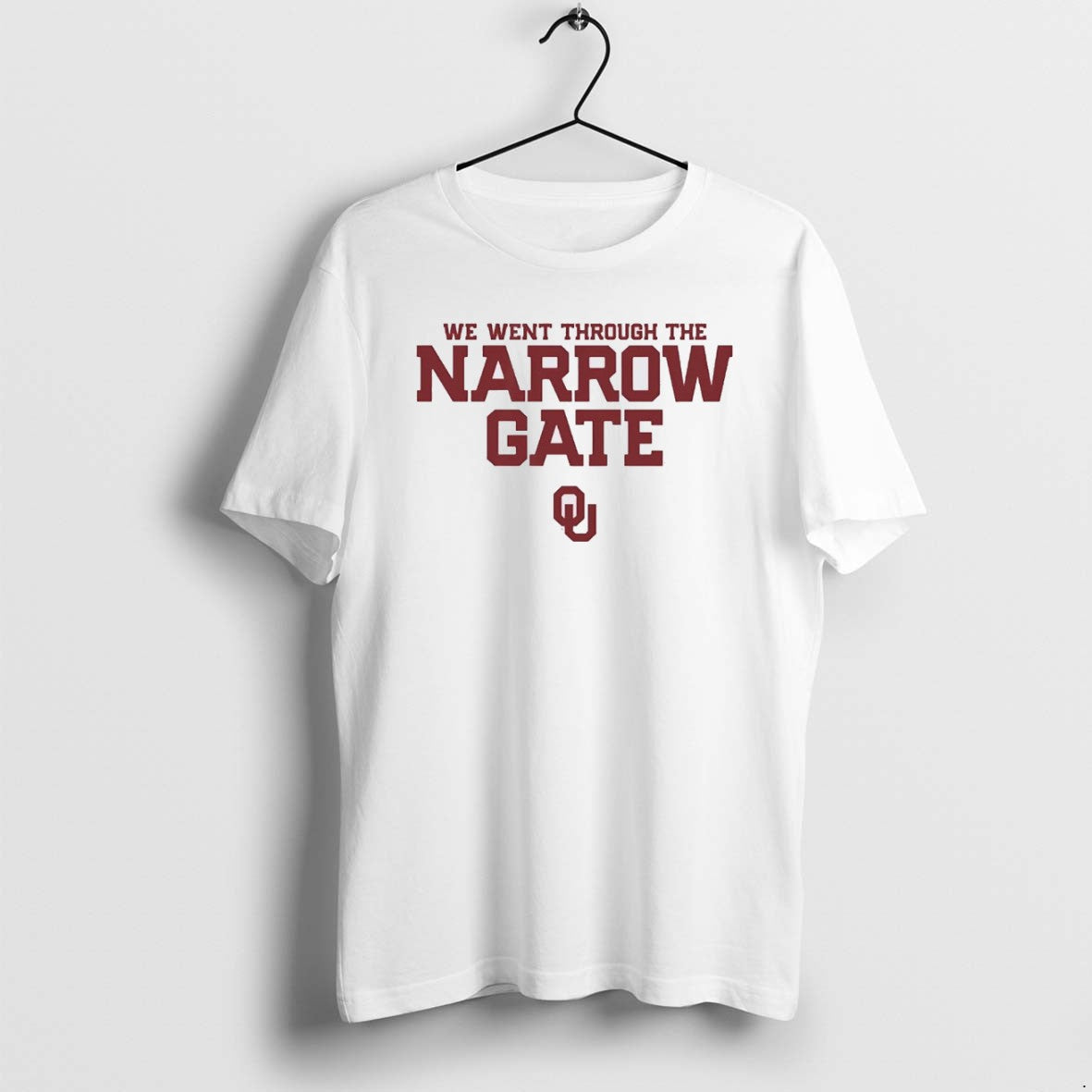 Official Oklahoma Sooners We Went Through The Narrow Gate Christmas Christmas