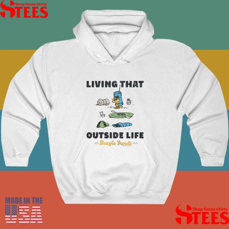 Peanuts Living That Outside Life Shirts