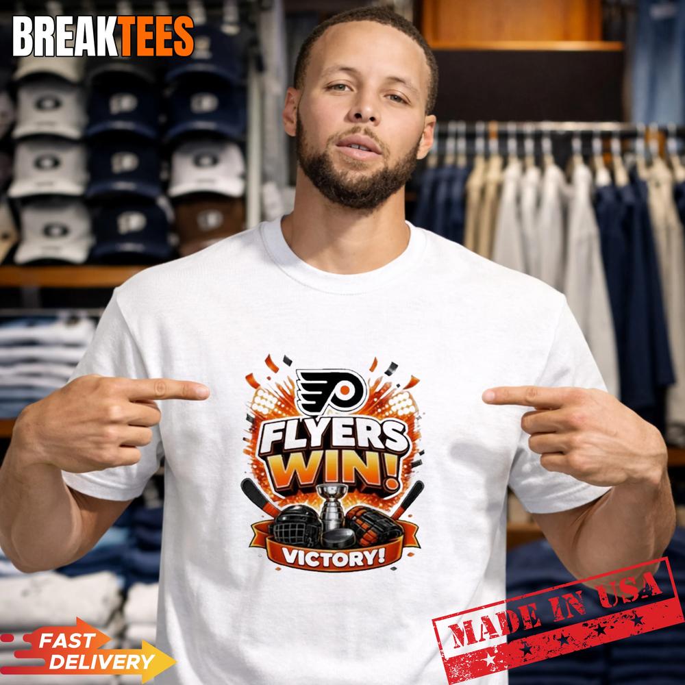 Philadelphia Flyers win victory ICE HOCKEY Shirt