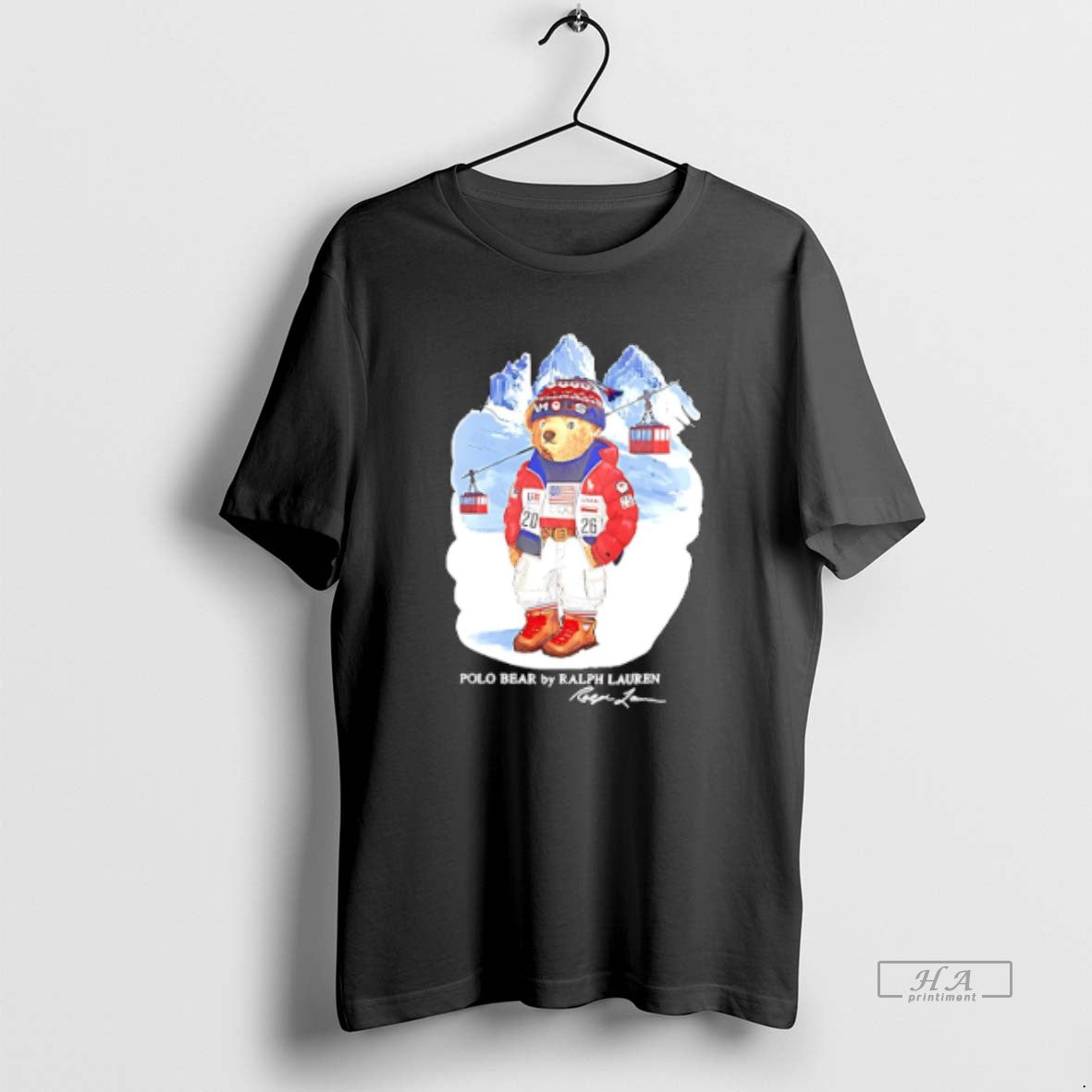 Official Polo Ralph Lauren Team Usa Polo Bear