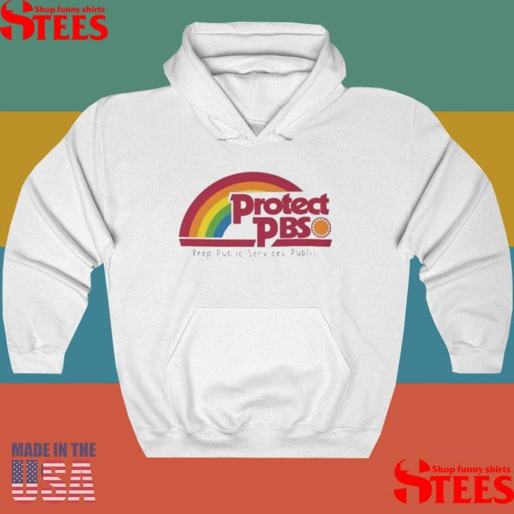 Protect Pbs Rainbow Keep Public Service Public Shirts