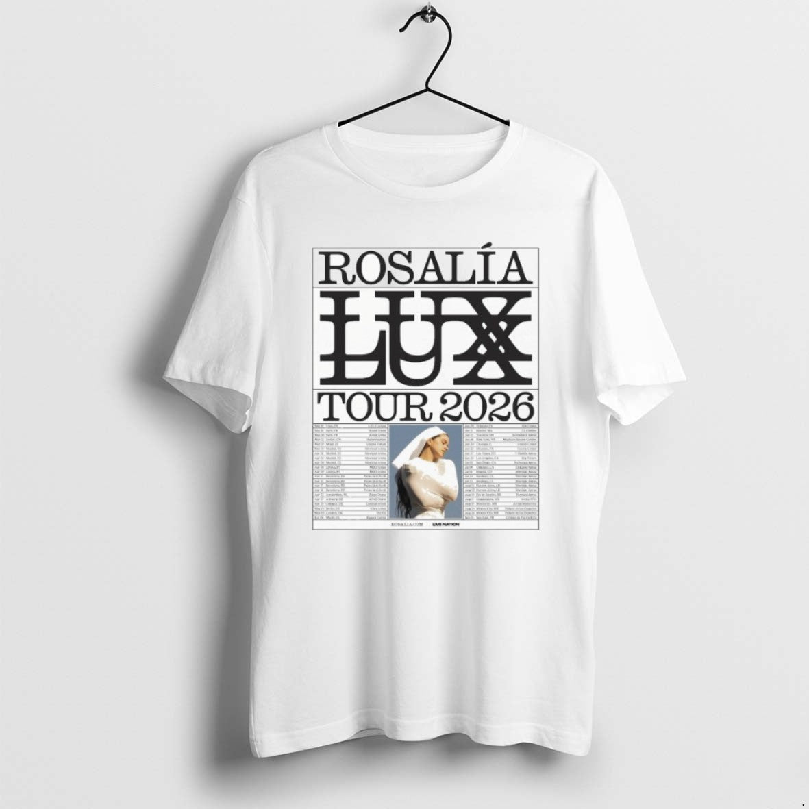Official Rosalia Lux Tour 2026 Europe And Uk And North American Dates