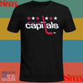 Royal Washington Capitals Retro Logo Shirts