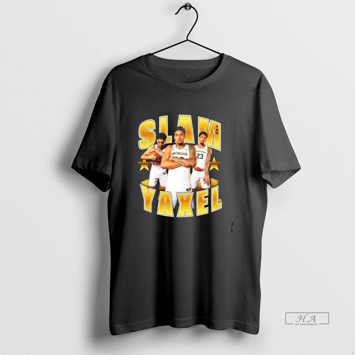 Official Slam Yaxel Lendeborg Michigan Wolverines Basketball Graphic