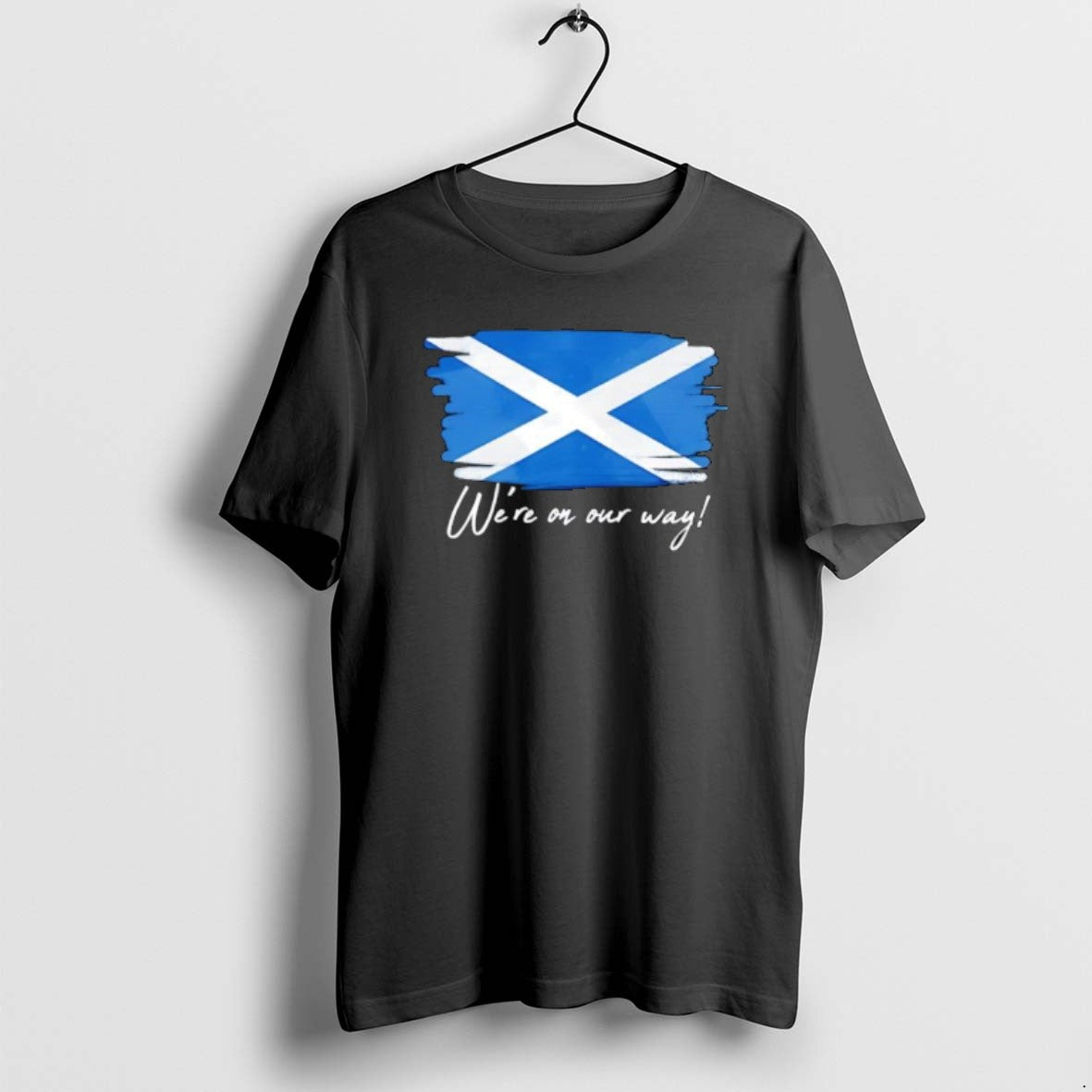 Official Saltire Were On Our Way Flag