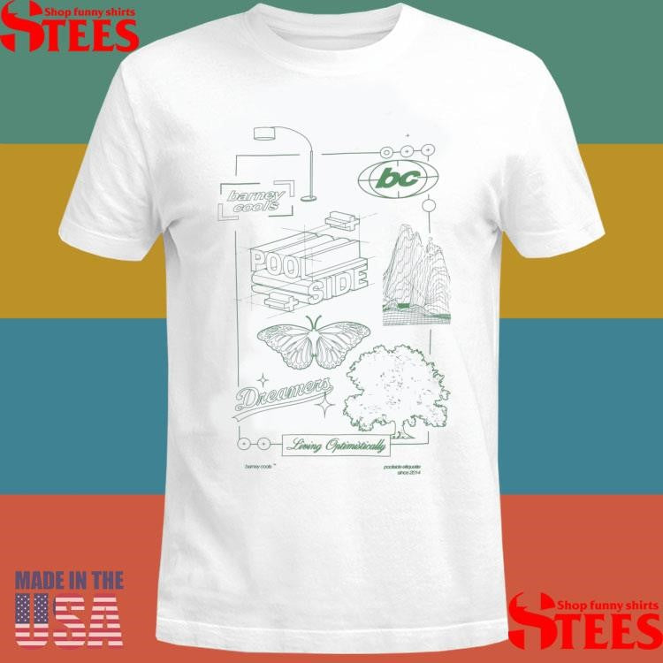 Streetscape Barney Cools Living Optimistically Shirts