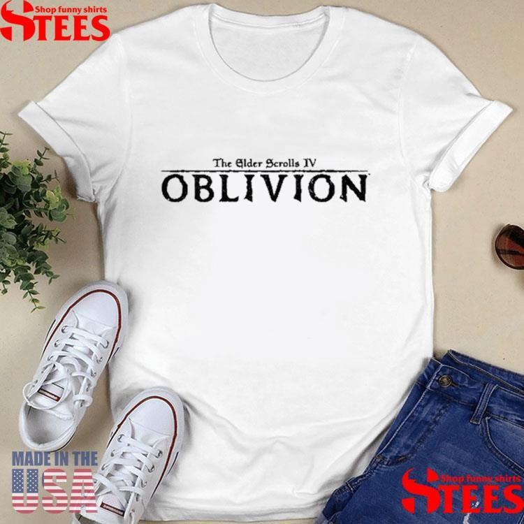 The Elder Scrolls Iv Oblivion Logo Shirts