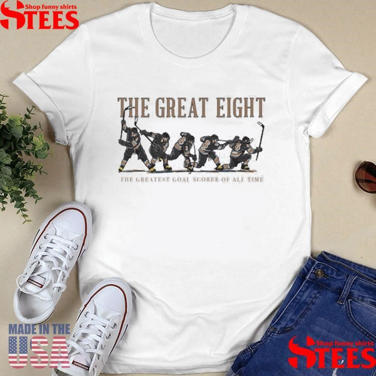 The Great Eight The Greatest Goal Scorer Of All Time Shot Shirts