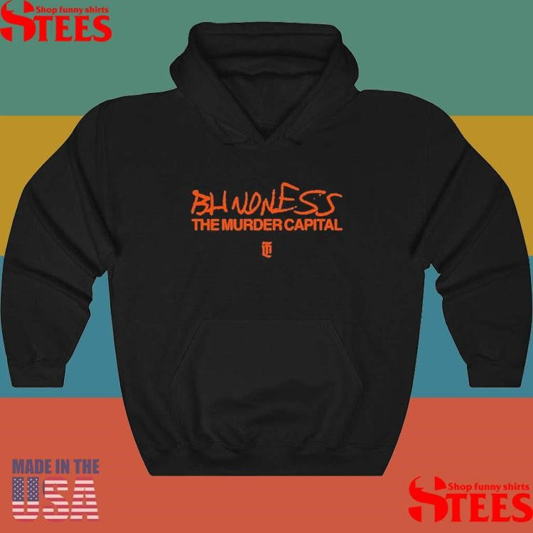 The Murder Capital Blindness Orange Print Shirts
