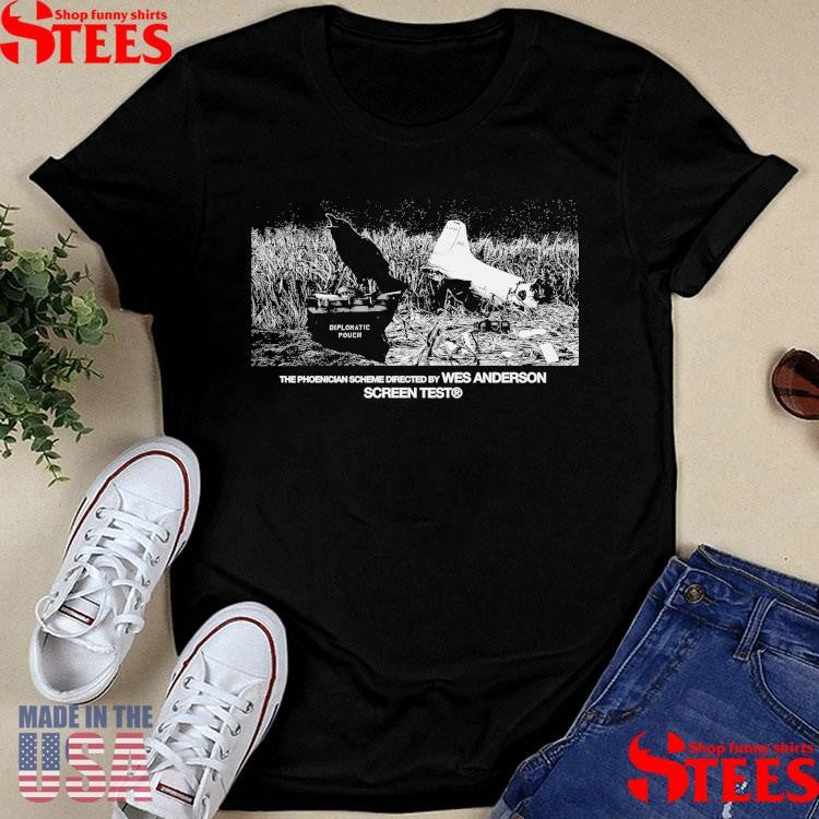 The Phoenician Scheme Directed By Wes Anderson Screen Test Korda Flight Path Shirts
