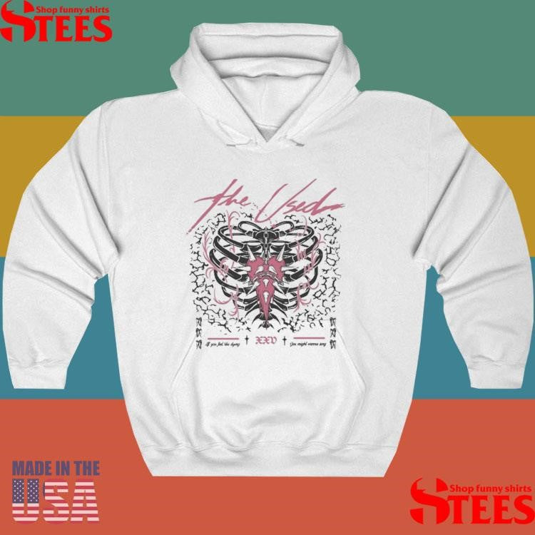 The Used Spike Heart Rib Cage Shirts
