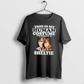 Official This Is My Human Costume Im Really A Sheltie Dogs