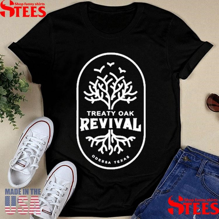 Treaty Oak Revival Flag Shirts