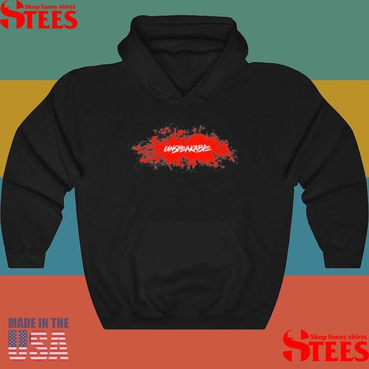 Unspeakable Red Splatter T-shirts
