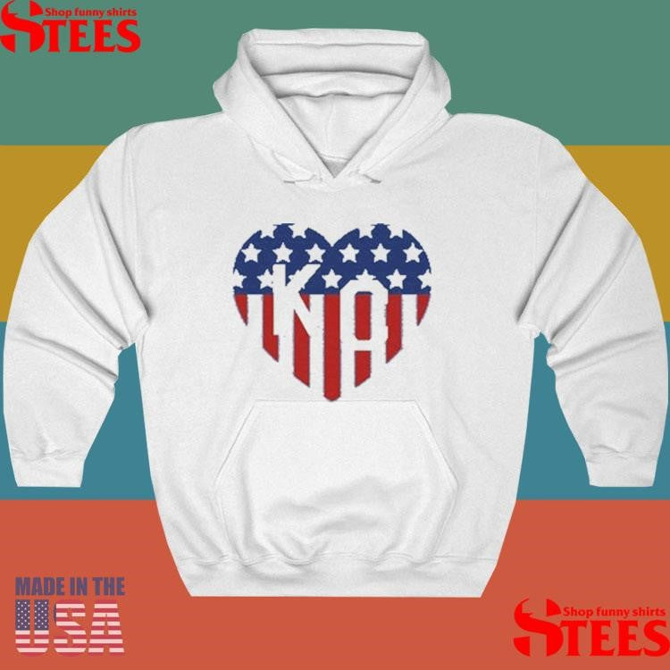 Usa Stars & Stripes Kc Heart Shirts