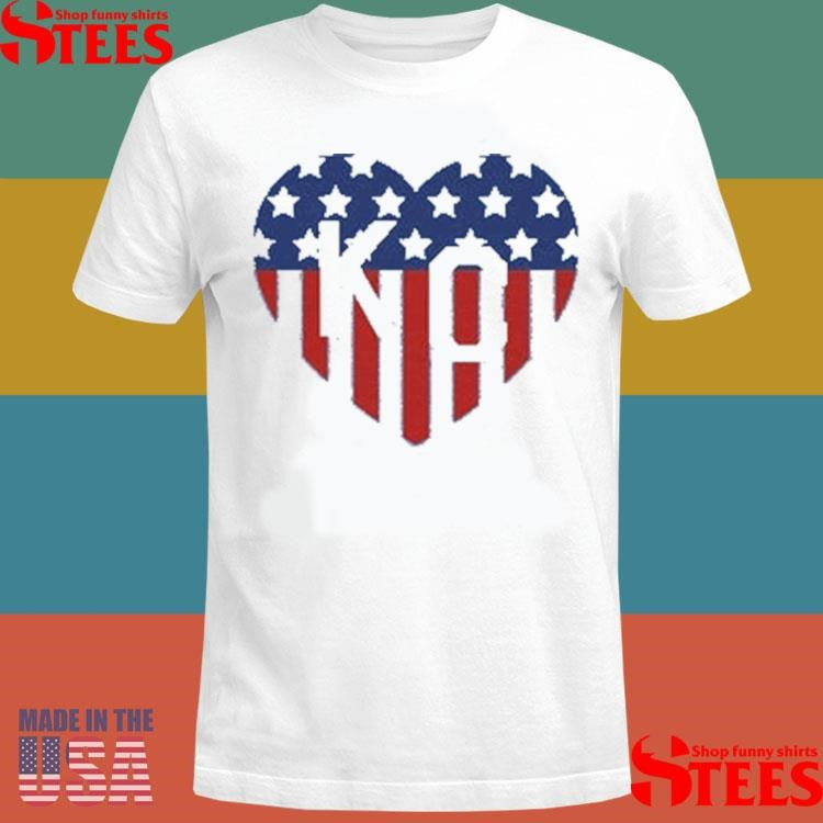 Usa Stars & Stripes Kc Heart Shirts