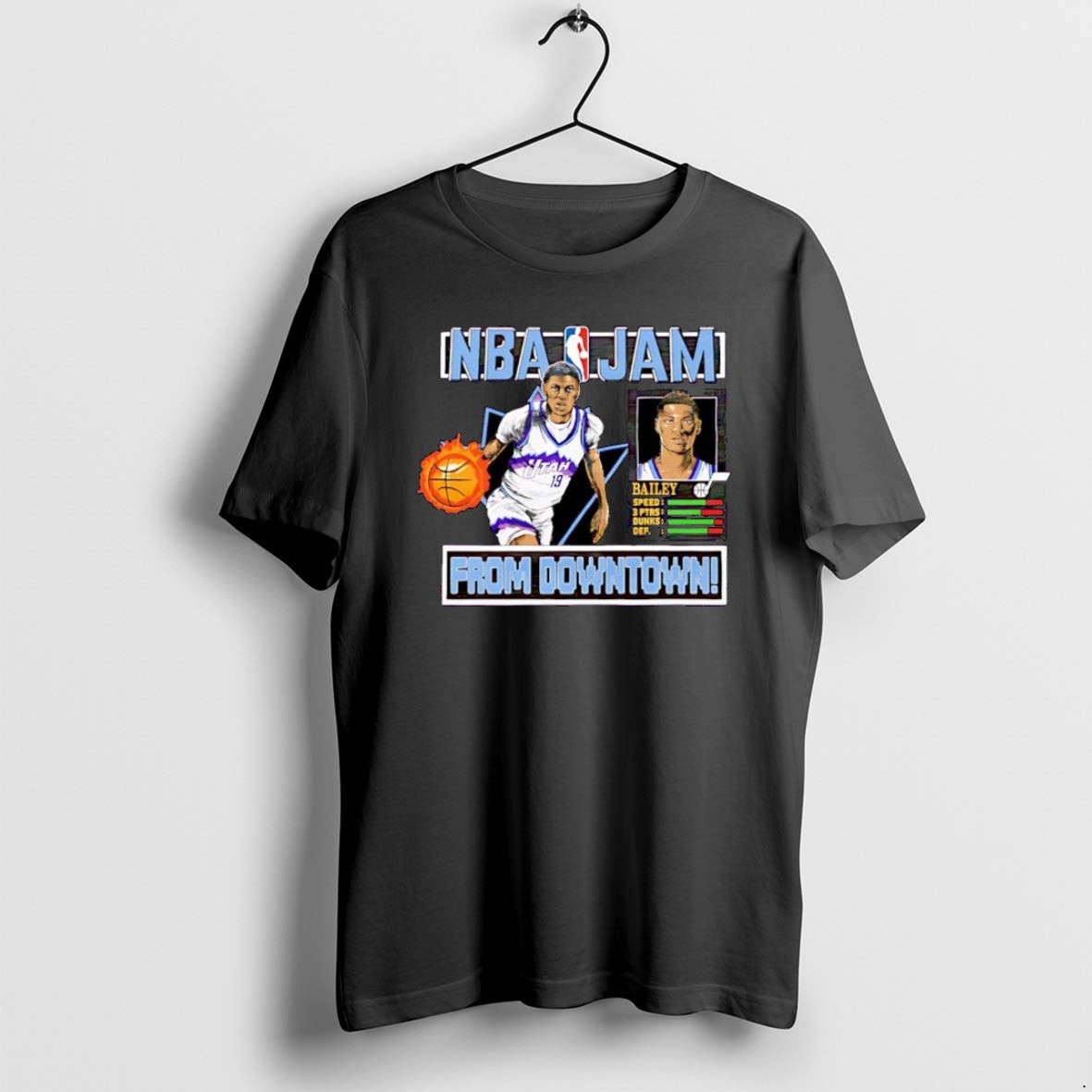 Official Utah Jazz Ace Bailey Nba Jam Christmas
