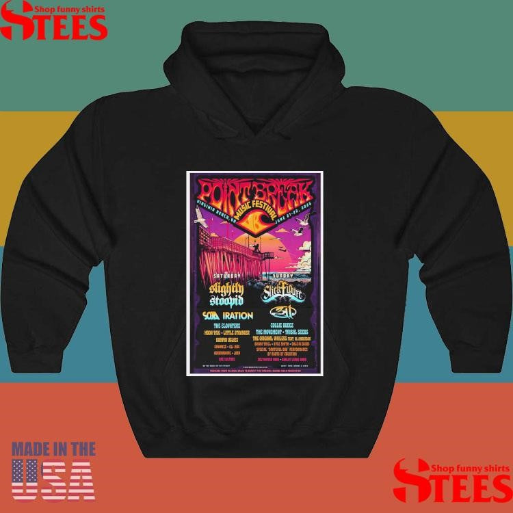 Virginia Beach, Va Point Break Festival June 21-22 2025 Shirts