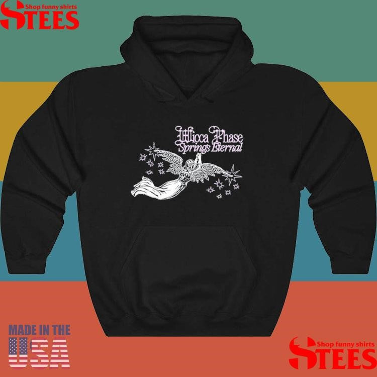 Wicca Phase Starlight Angel Black Pink T-shirt