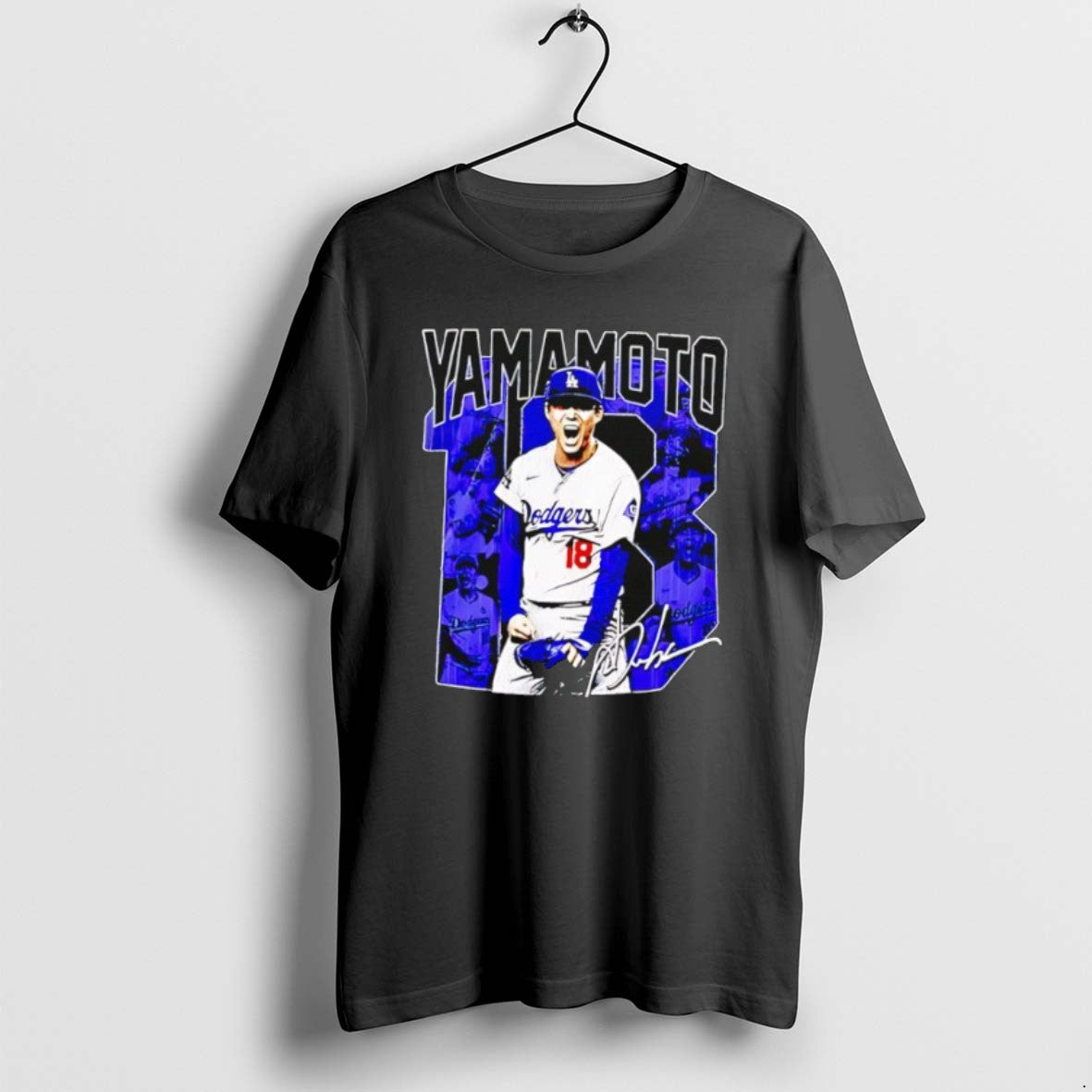 Official Yoshinobu Yamamoto Los Angeles Dodgers Fan