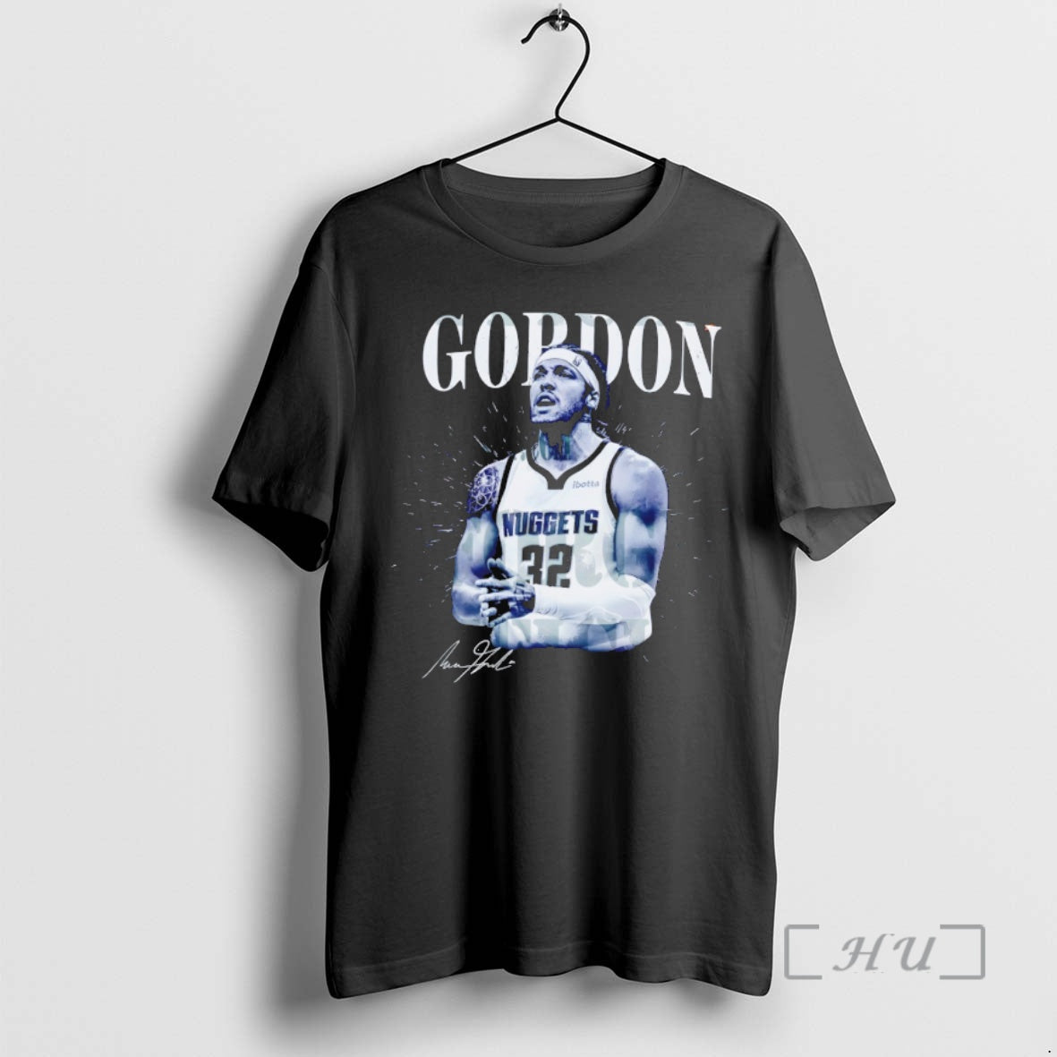 Officials Aaron Gordon Denver Nuggets Basketball Game Day Signature